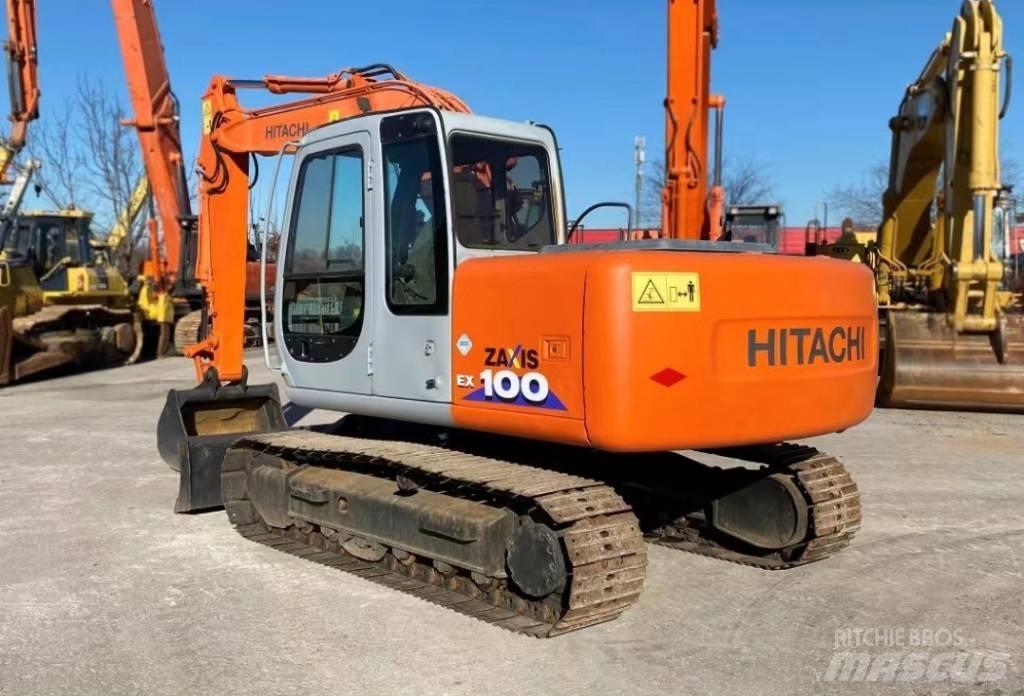 Hitachi EX 100 Pásová rýpadla