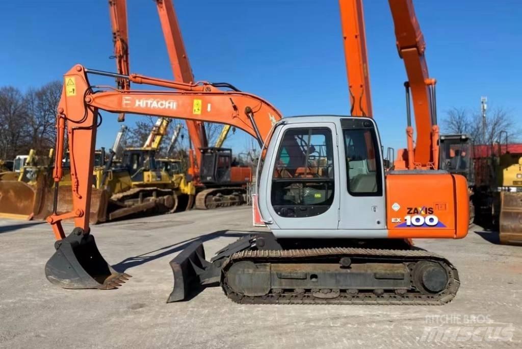 Hitachi EX 100 Pásová rýpadla