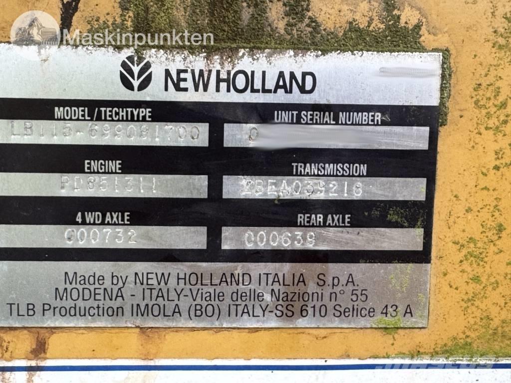 New Holland LB 115 Rýpadlo-nakladače