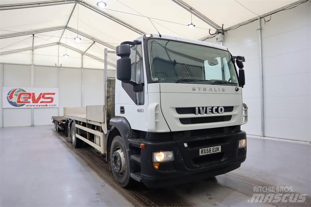 Iveco STRALIS 420 DRAWBAR Valníky/Sklápěcí bočnice
