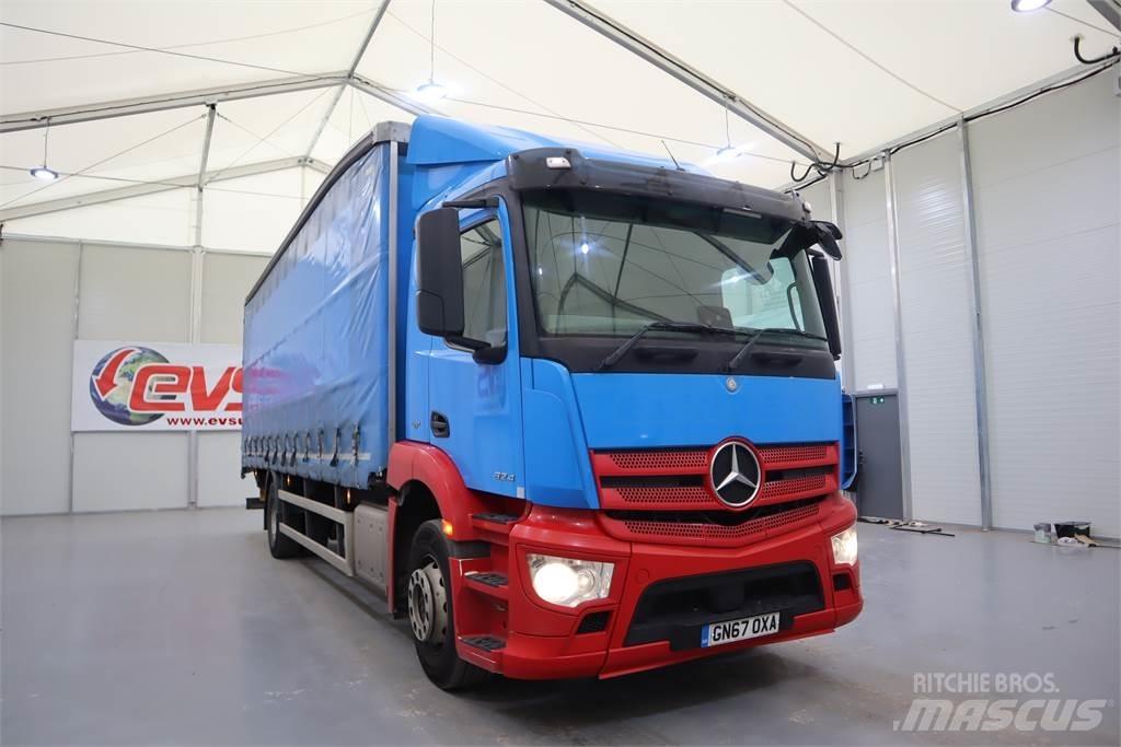 Mercedes-Benz ANTOS 1824 Zaplachtované vozy