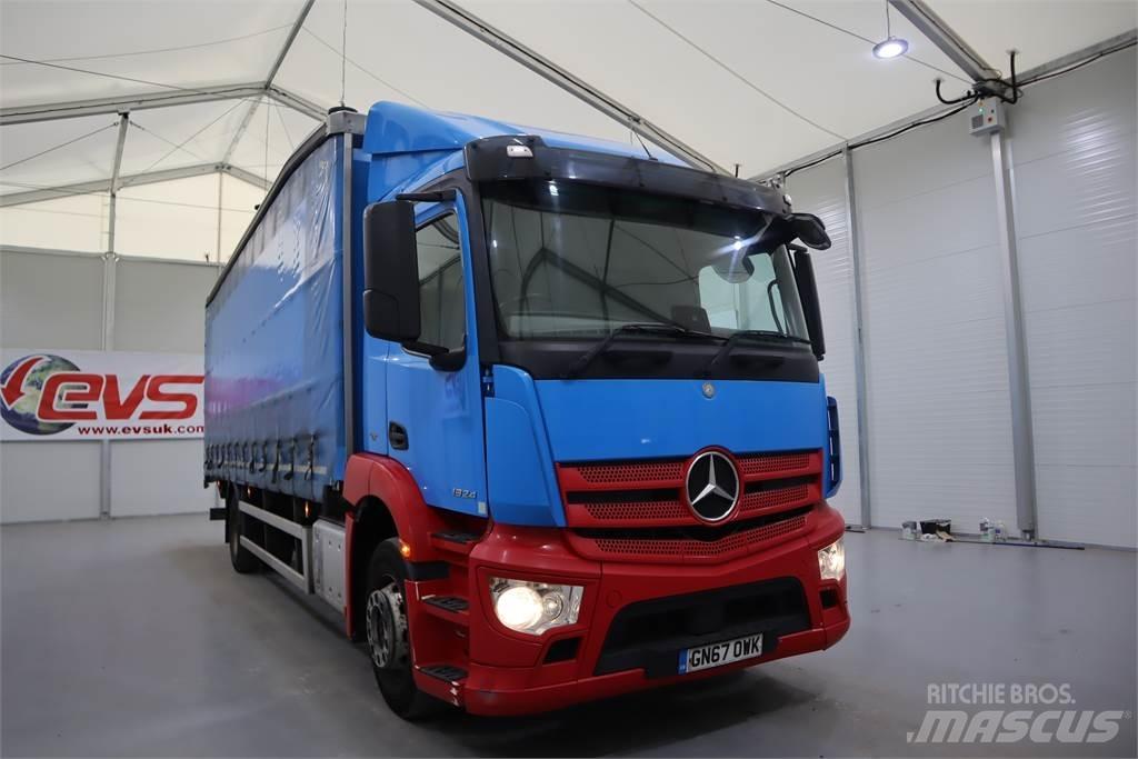 Mercedes-Benz ANTOS 1824 Zaplachtované vozy