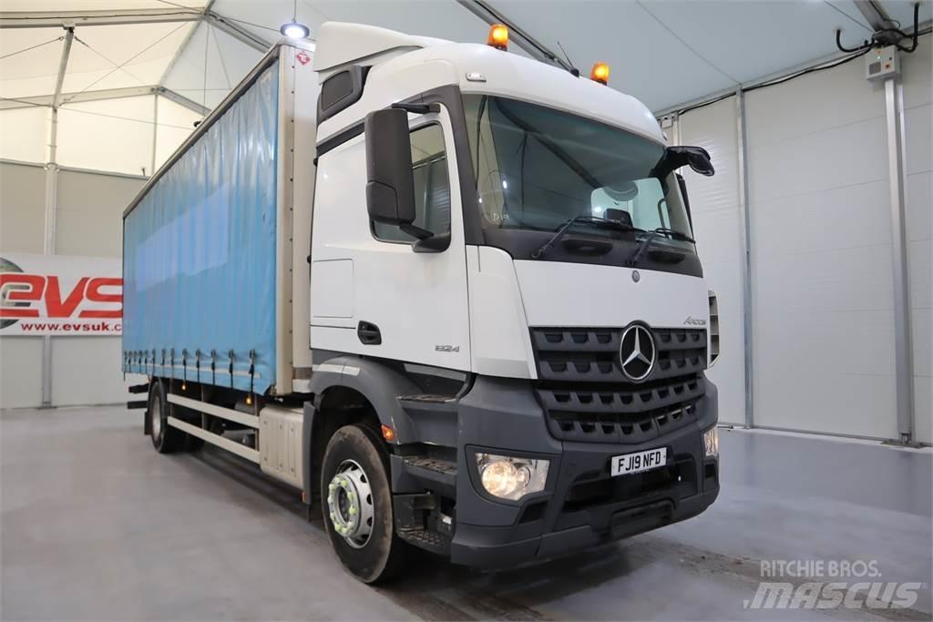 Mercedes-Benz Arocs 1824 Zaplachtované vozy
