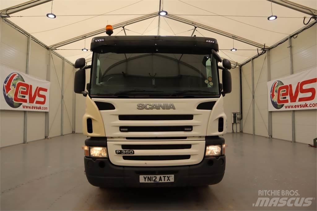 Scania P360 DROPSIDE REAR Jeřáby pro těžký terén
