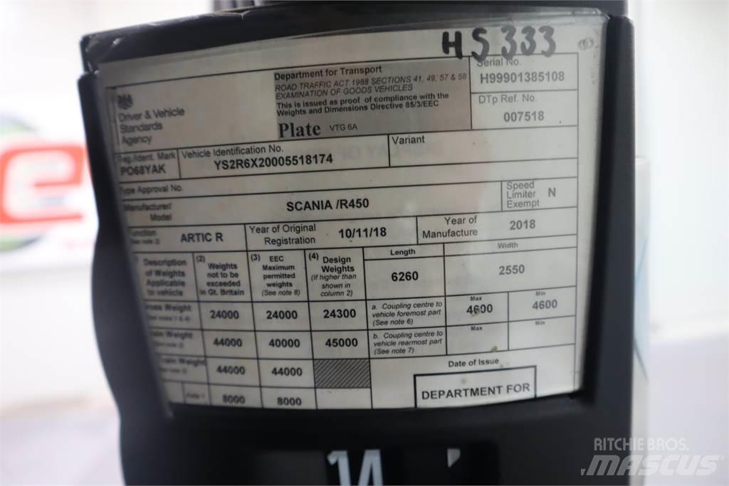 Scania R450 Tahače