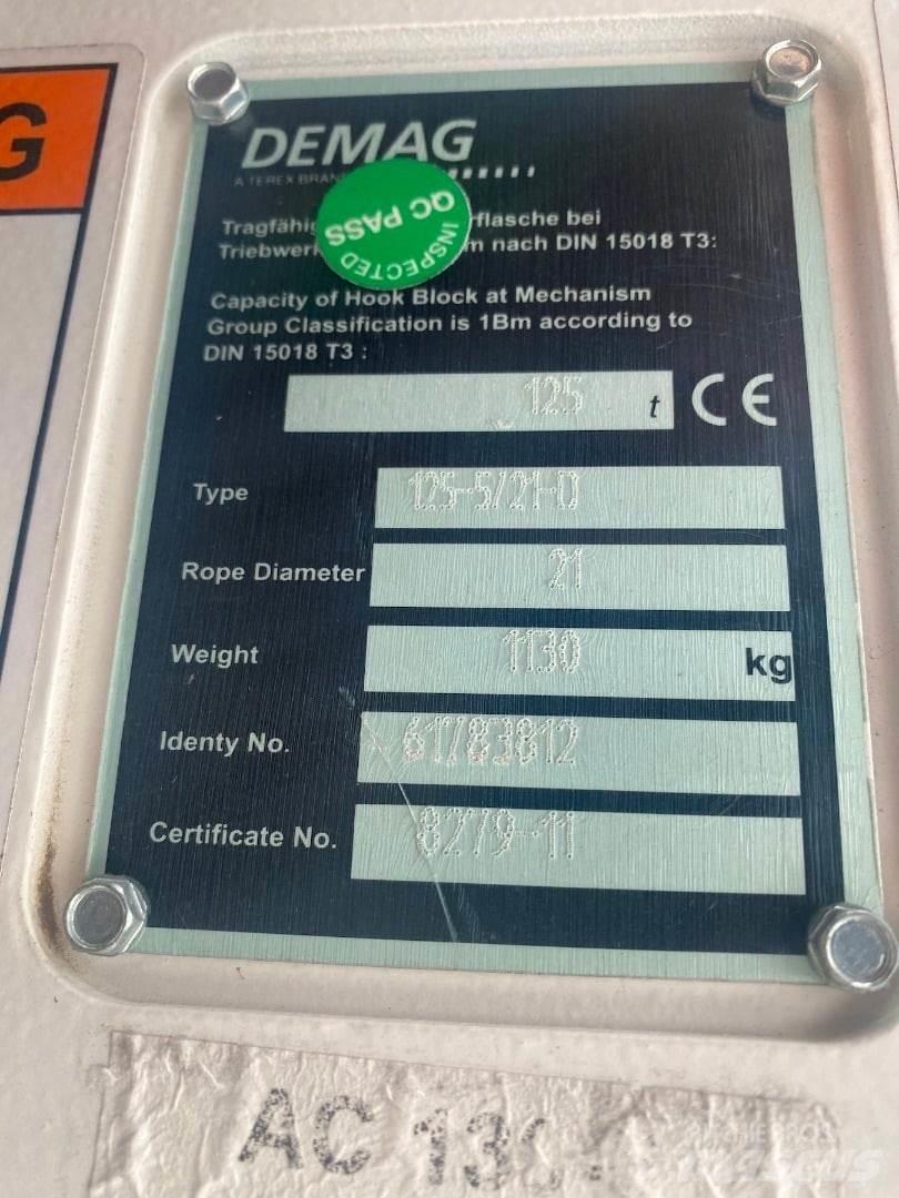 Demag 61783812 Součásti a zařízení k jeřábům