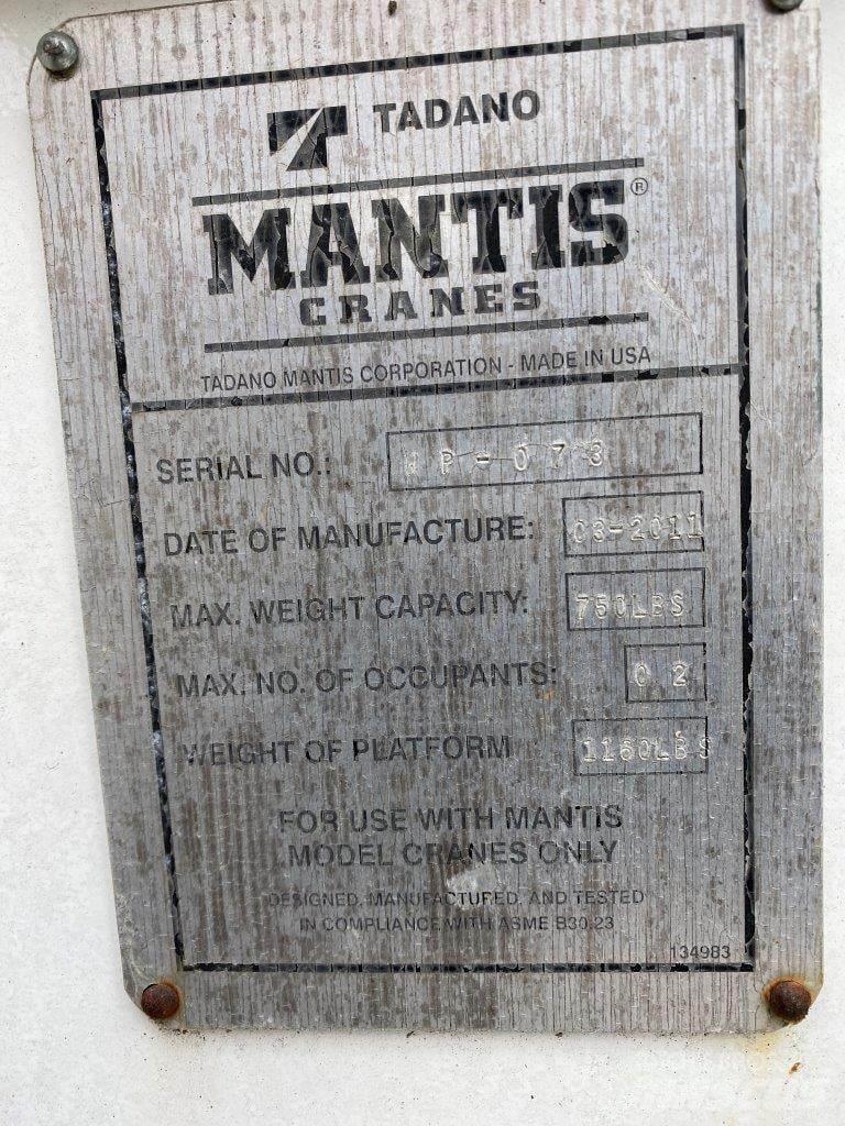 Mantis  Součásti a zařízení k jeřábům