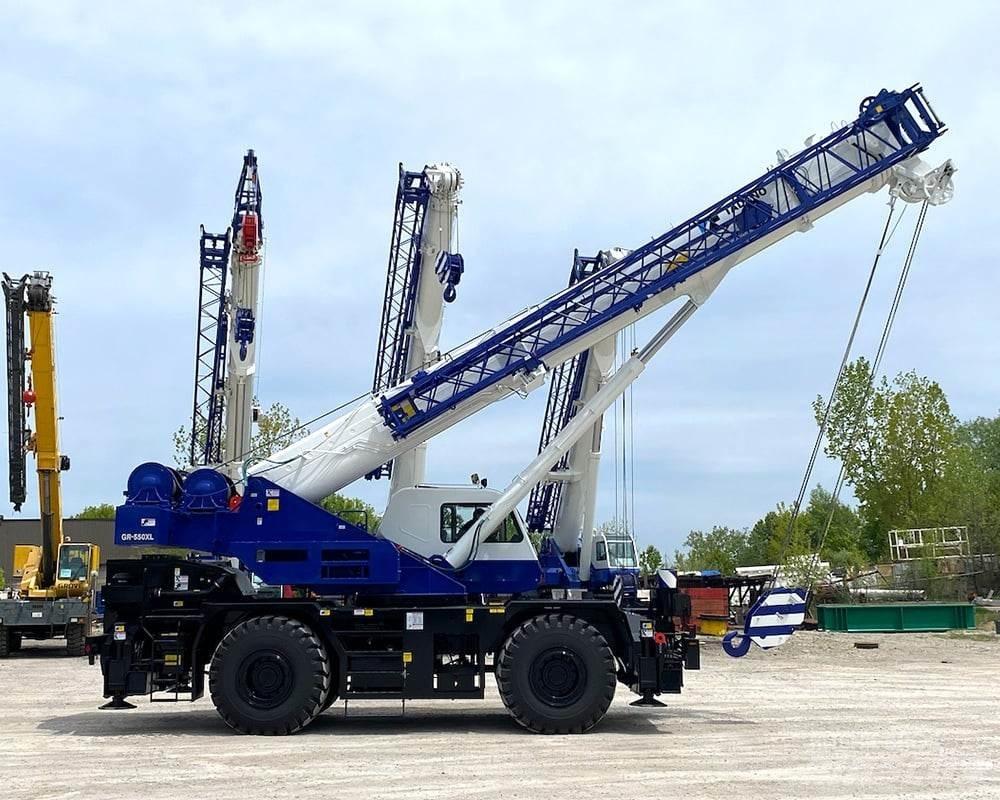 Tadano GR-550XL Jeřáby pro těžký terén