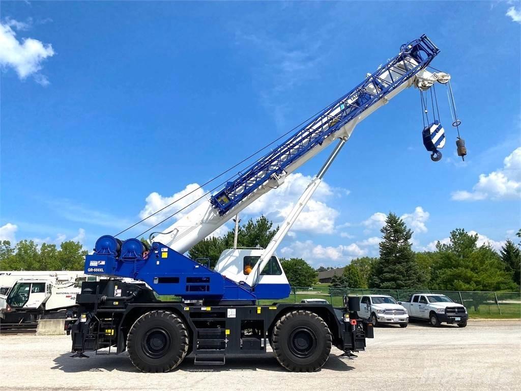 Tadano GR-550XL-3 Jeřáby pro těžký terén