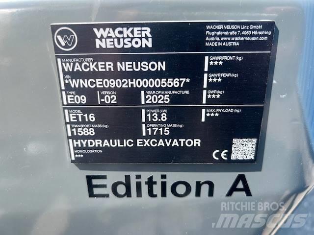 Wacker Neuson ET 16 Pásová rýpadla