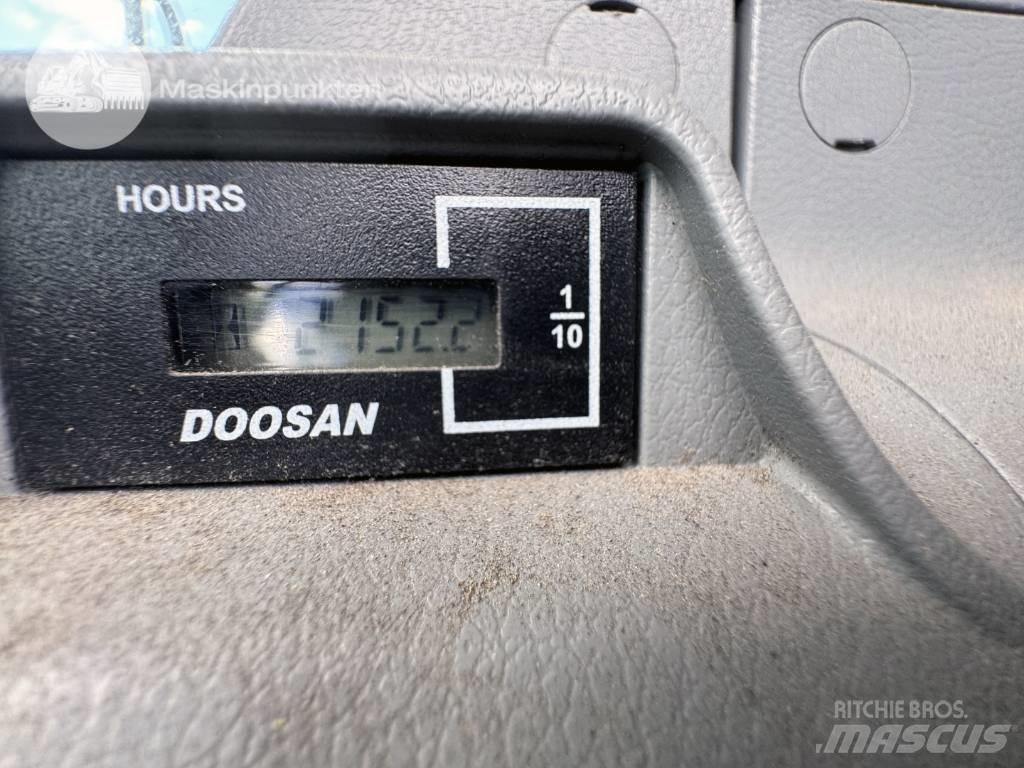 Doosan DX 160 W Kolová rýpadla