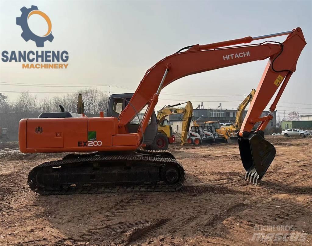 Hitachi EX 200 Pásová rýpadla