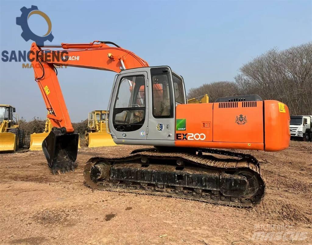 Hitachi EX 200 Pásová rýpadla