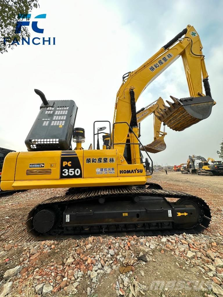 Komatsu PC 350-7 Pásová rýpadla