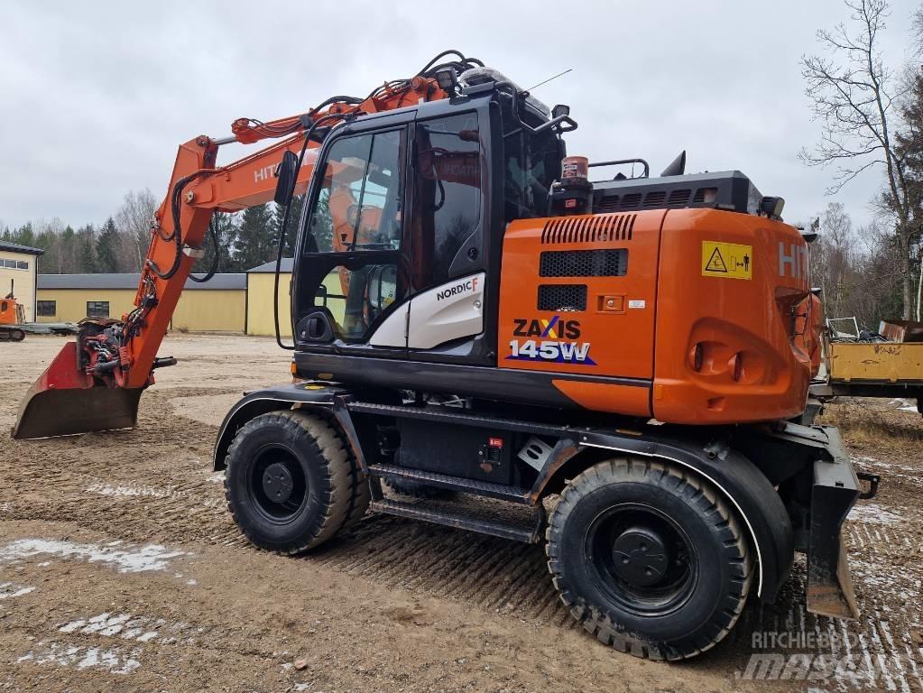 Hitachi ZX 145 W-6 Kolová rýpadla