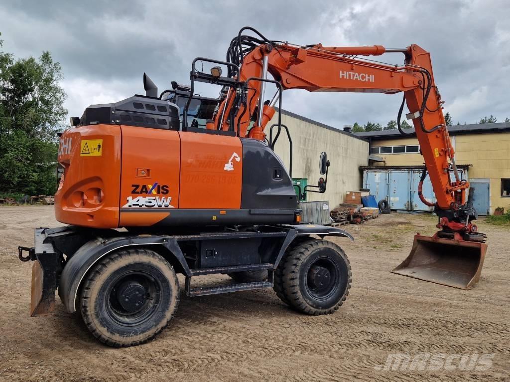 Hitachi ZX 145 W-6 Kolová rýpadla