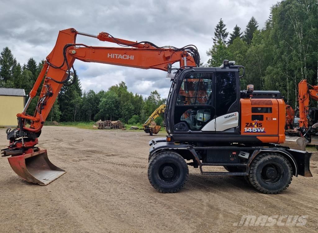 Hitachi ZX 145 W-6 Kolová rýpadla