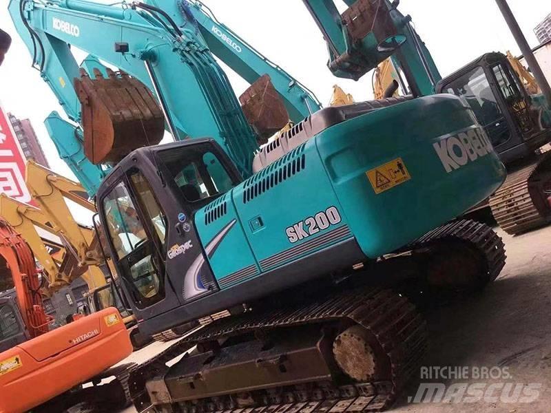 Kobelco SK 200 Pásová rýpadla