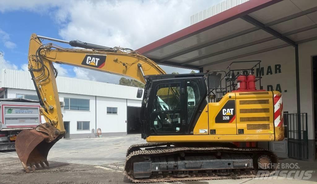 CAT 320 Pásová rýpadla