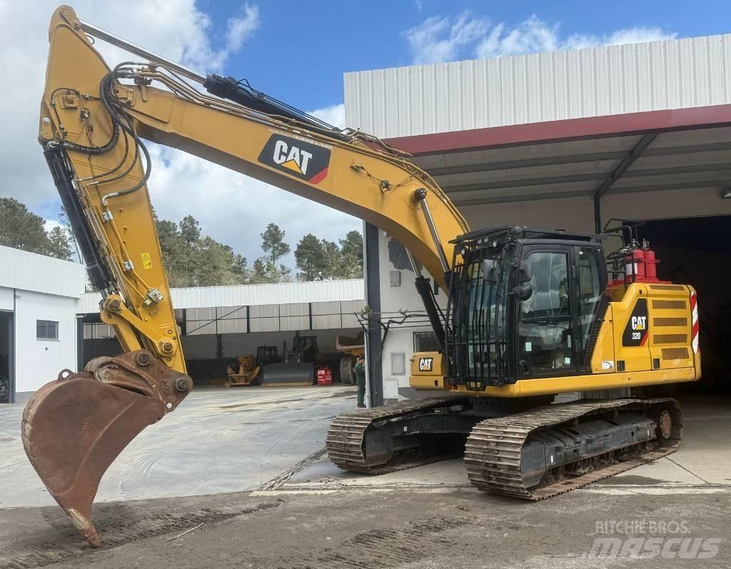 CAT 320 Pásová rýpadla