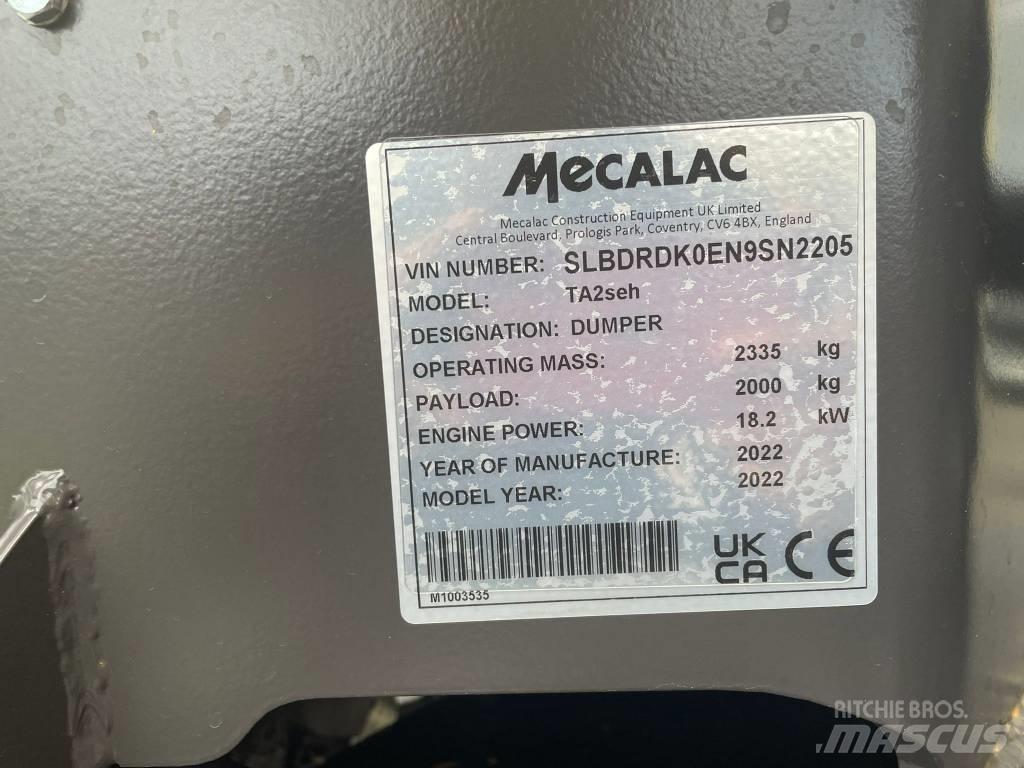 Mecalac TA2SEH Kloubové dempry