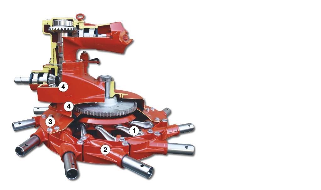 Kuhn GA 8731 Obraceče a shrabovače sena