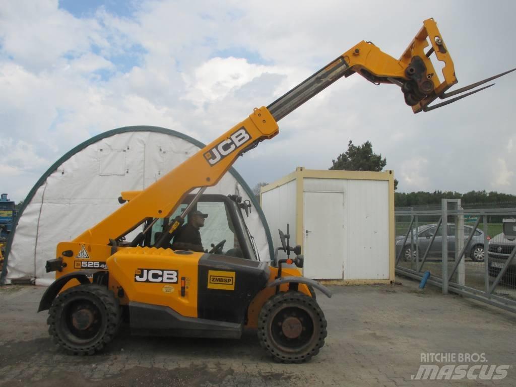 JCB 525-60 Teleskopické manipulátory