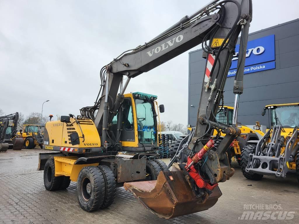 Volvo EW160B Kolová rýpadla