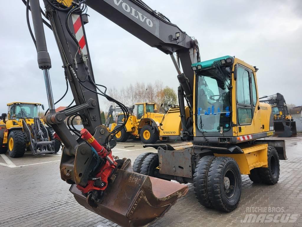 Volvo EW160B Kolová rýpadla