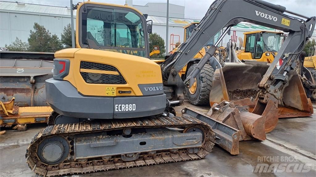 Volvo ECR 88 D Mini rýpadla < 7t
