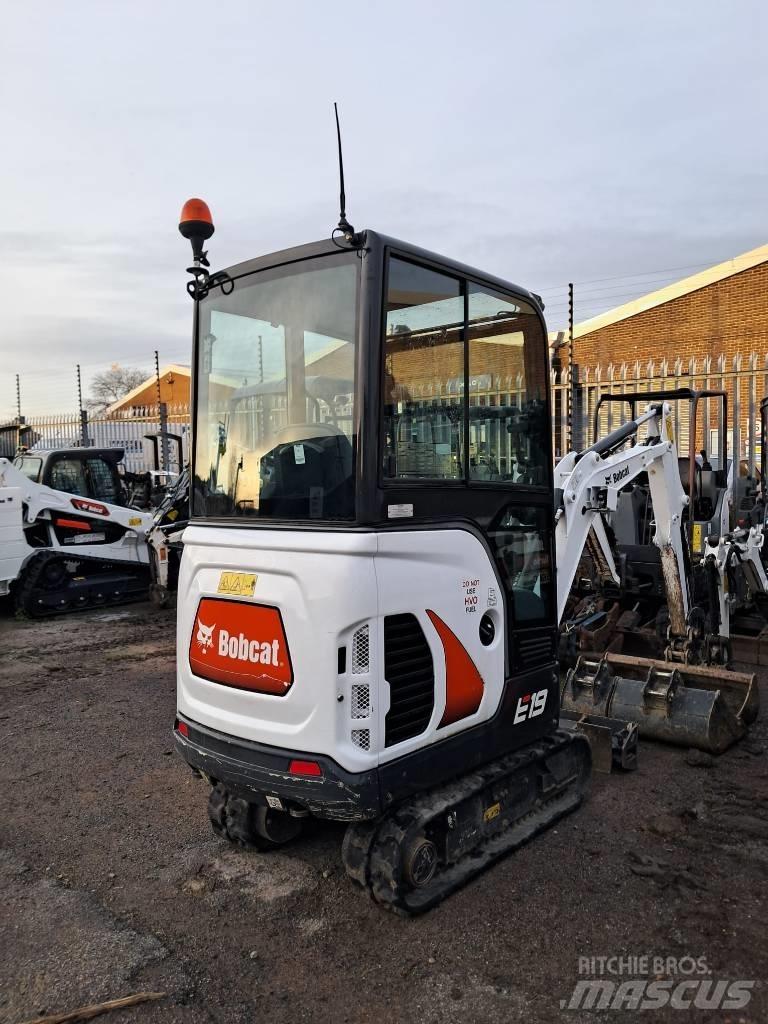 Bobcat E19 cabin Mini rýpadla < 7t