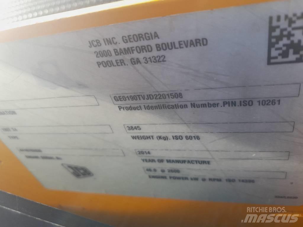 JCB 190 T Smykem řízené nakladače