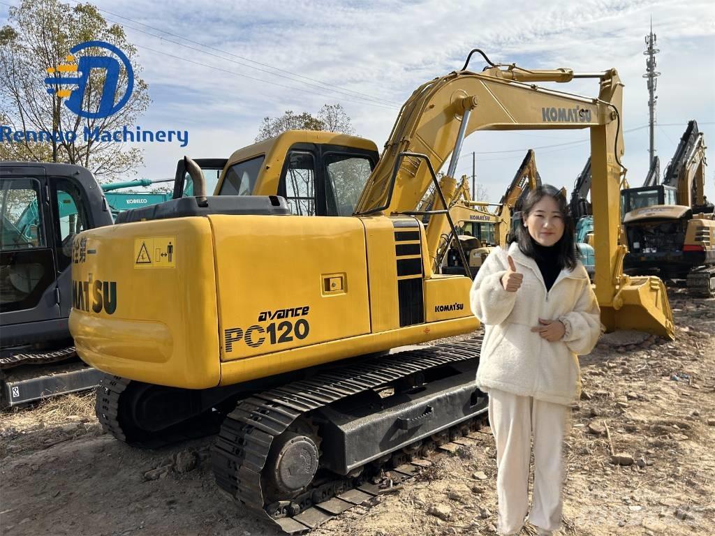 Komatsu PC 120 Pásová rýpadla