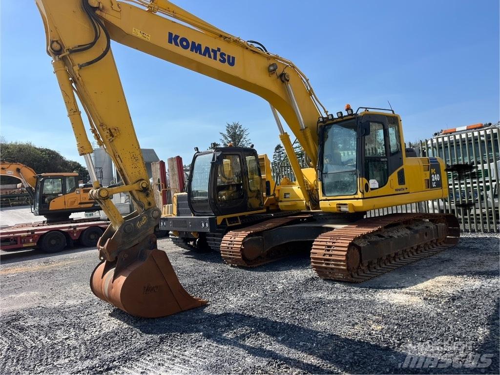 Komatsu Pc240-7 Pásová rýpadla