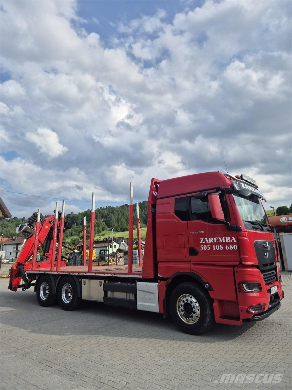 MAN TGX 26.580 Autojeřáby, hydraulické ruky