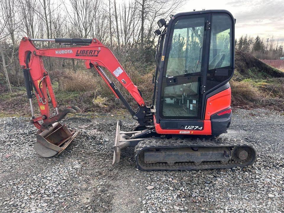 Kubota U 27 Mini rýpadla < 7t