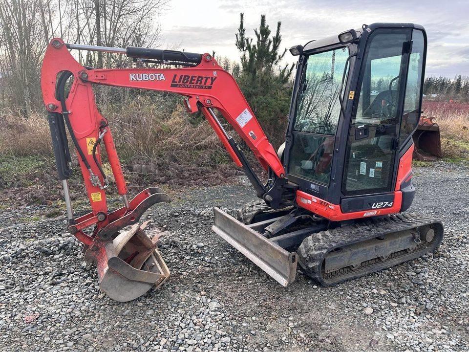 Kubota U 27 Mini rýpadla < 7t