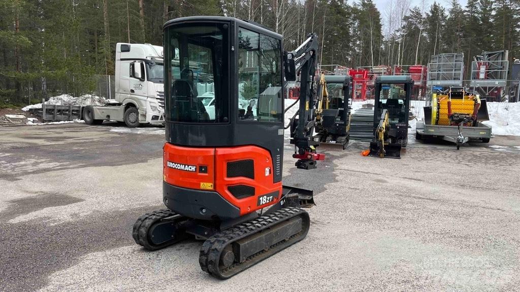 Eurocomach 18 ZT Mini rýpadla < 7t