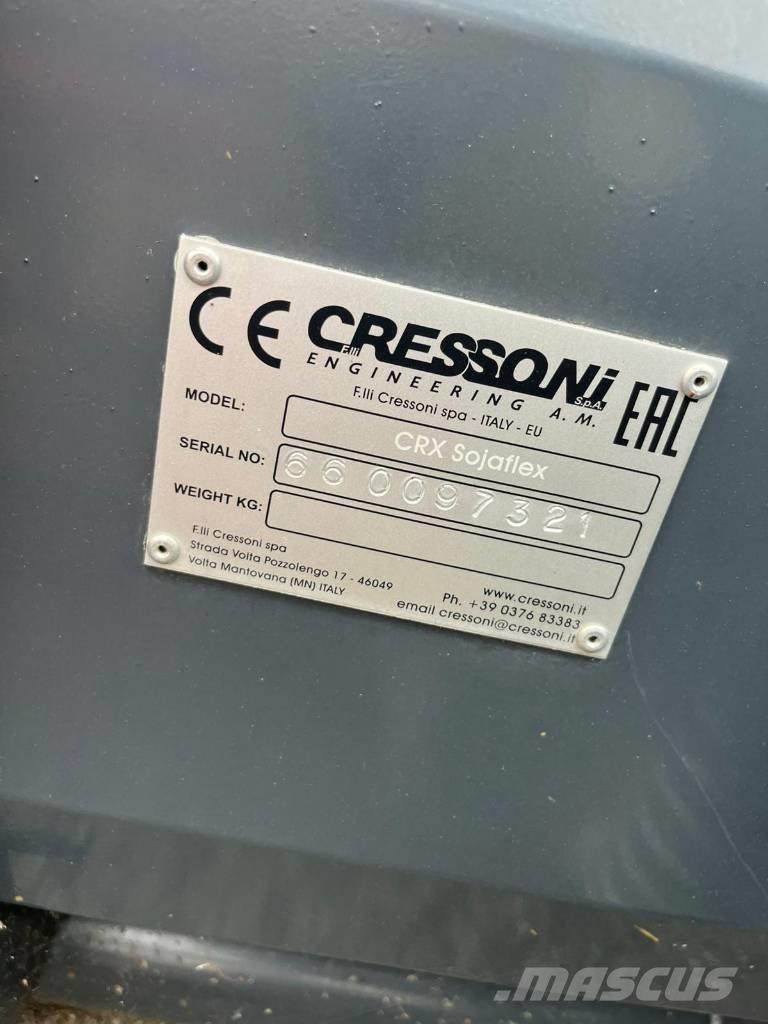 Cressoni CRX 660 Kombajnové hlavice
