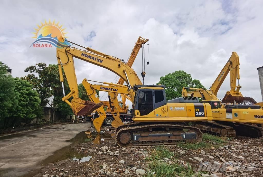 Komatsu PC 350-7 Pásová rýpadla