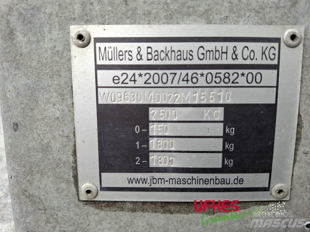JBM 630 MDX Štěpkovače