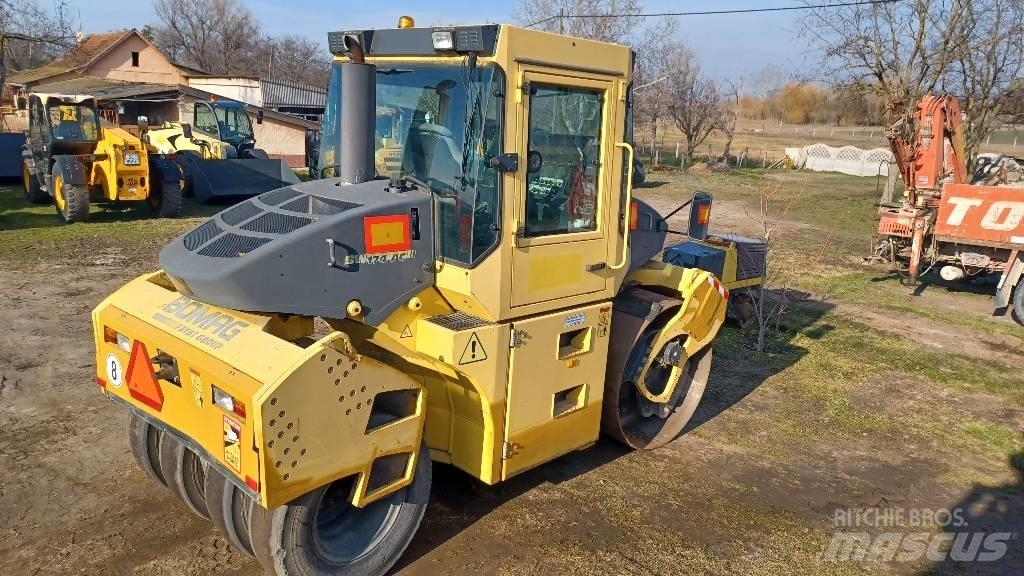 Bomag BW 174 A C Kombinované válce