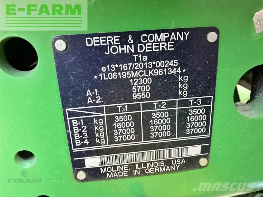 John Deere 6195m Traktory