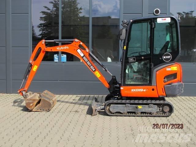 Kubota KX 019-4 Mini rýpadla < 7t