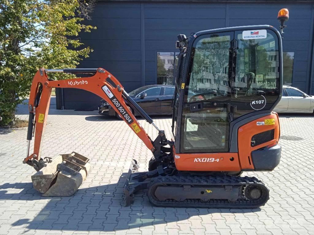 Kubota KX 019-4 Mini rýpadla < 7t