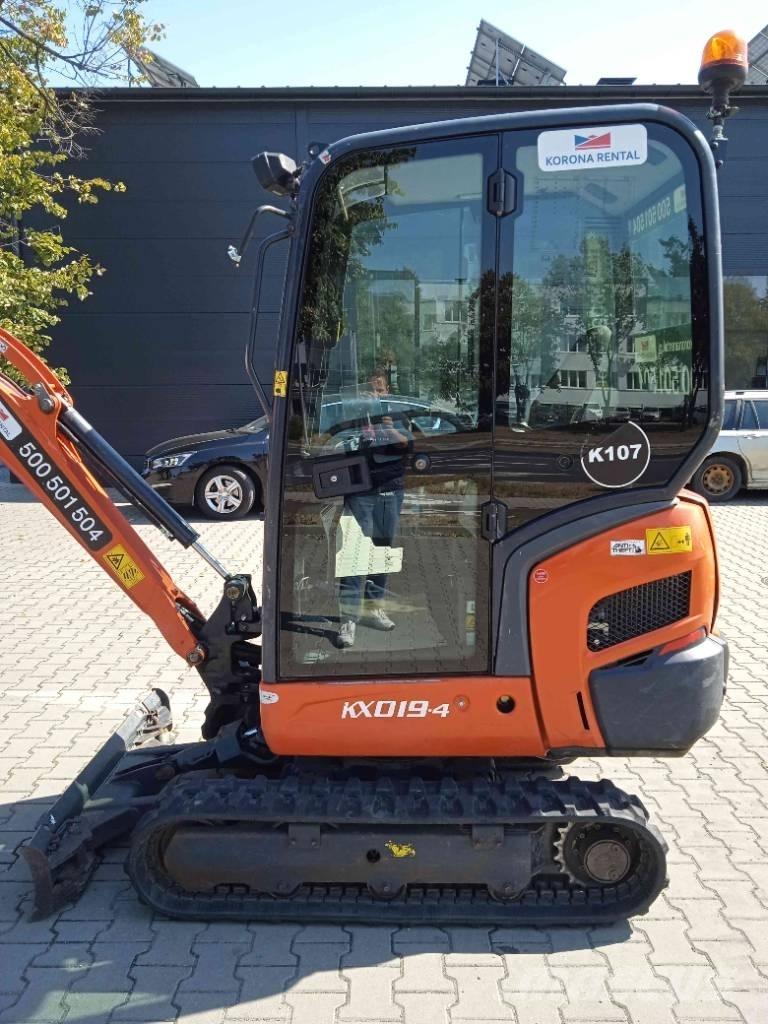 Kubota KX 019-4 Mini rýpadla < 7t