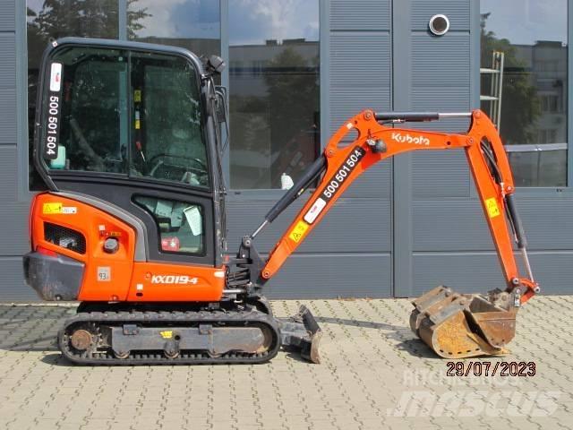 Kubota KX 019-4 Mini rýpadla < 7t