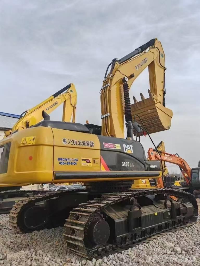 CAT 340D2L Pásová rýpadla