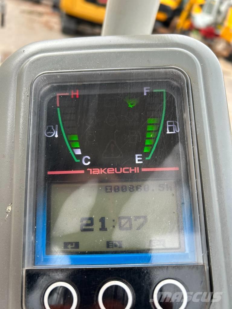 Takeuchi TB 216 Mini rýpadla < 7t