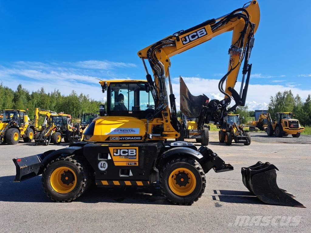 JCB Hydradig Kolová rýpadla